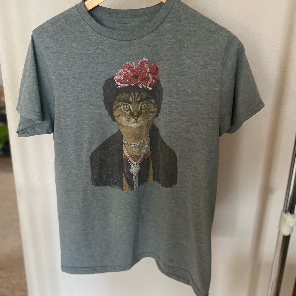 Frida Kahlo cat shirt